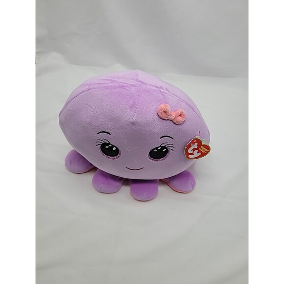 14" Squish-A-Boos OCTAVIA The Octopus Plush Purple Pink Large Stuffed Animal New - Picture 2 of 12